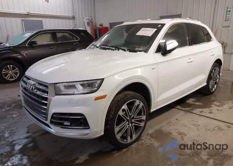 2018 Audi Sq5 3.0T Premium Plus z USA, uszkodzony, nr VIN WA1C4AFY0J2139307